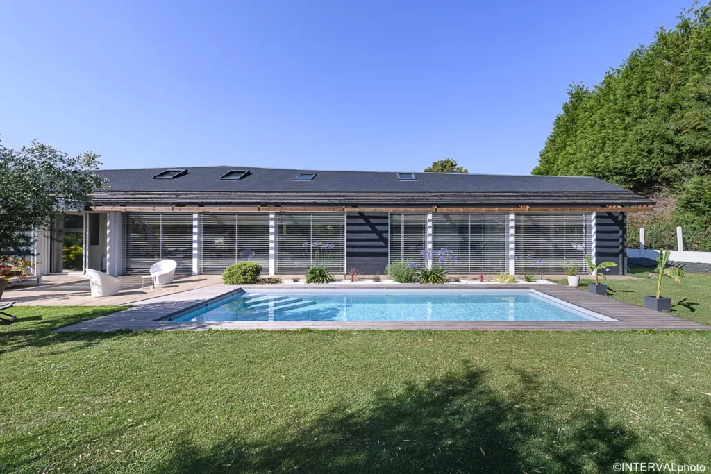 Maison neuve en ossature bois à Melesse, vue 3