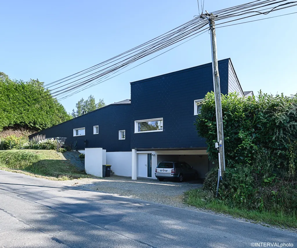 Maison neuve en ossature bois à Melesse, vue 2