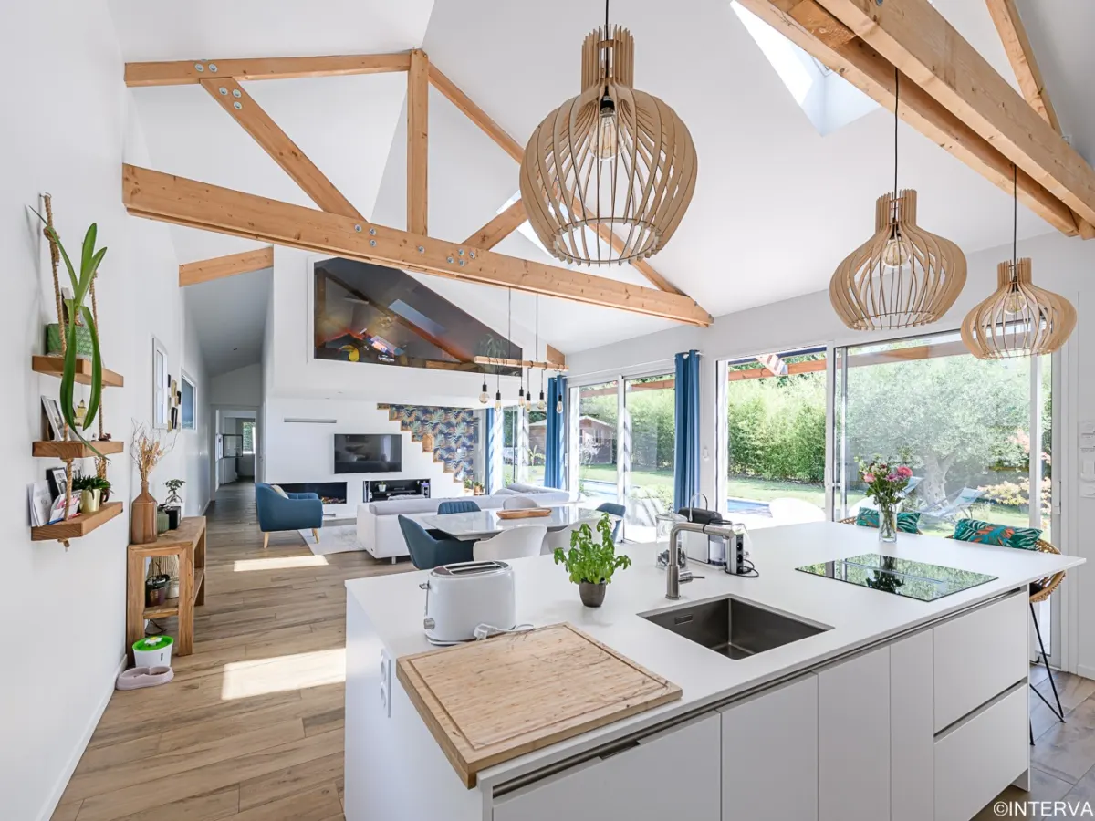 Maison neuve en ossature bois à Melesse, vue 4