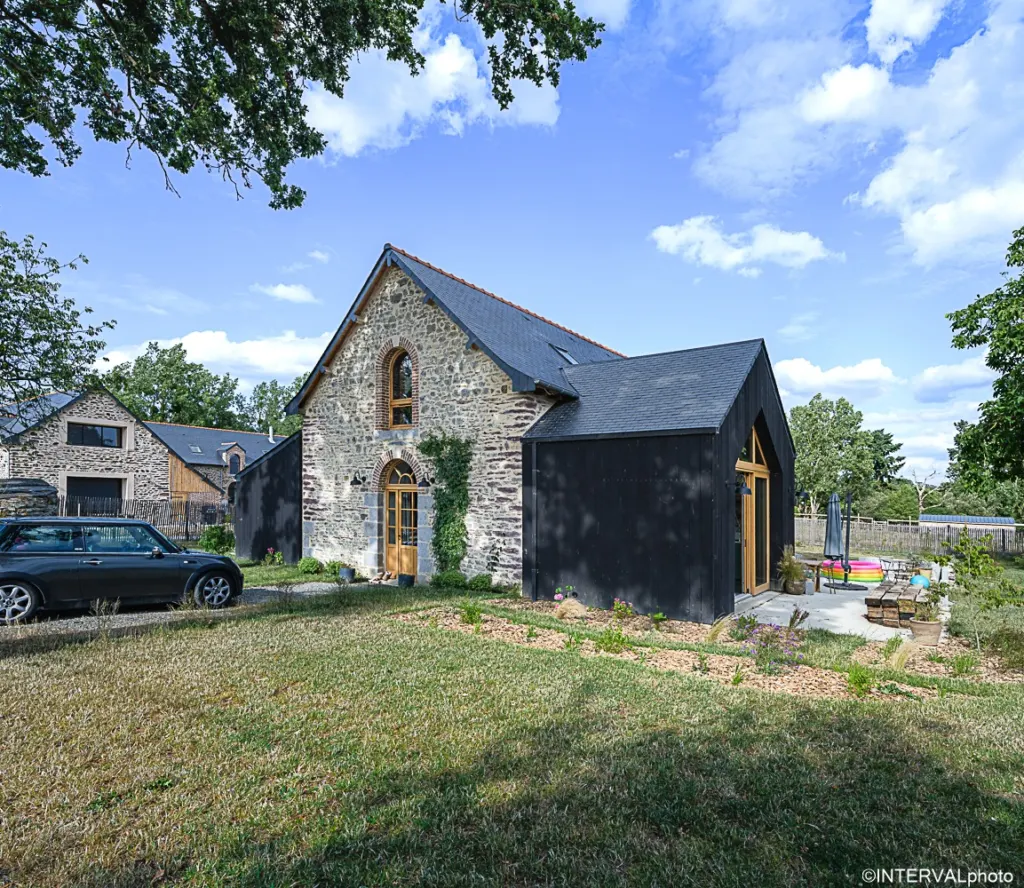 Réhabilitation d'une étable en habitation à Nouvoitou, vue 5