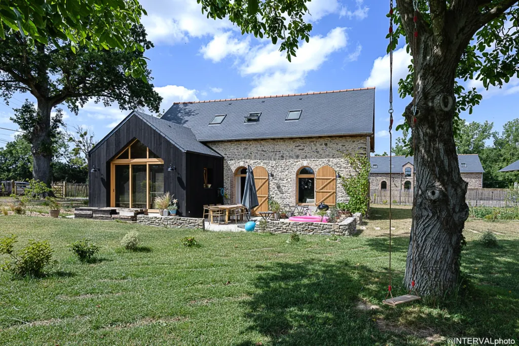 Réhabilitation d'une étable en habitation à Nouvoitou, vue 3