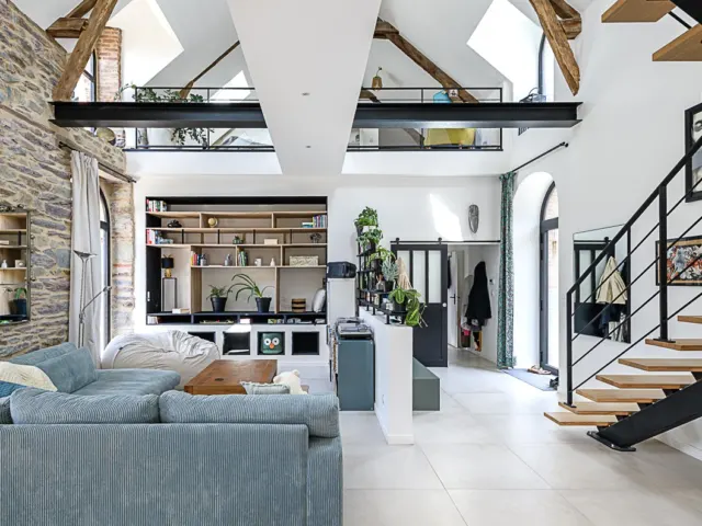 Réhabilitation d'une grange en habitation à Nouvoitou, vue 7