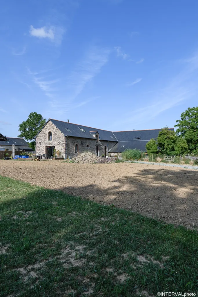 Réhabilitation d'une grange en habitation à Nouvoitou, vue 3