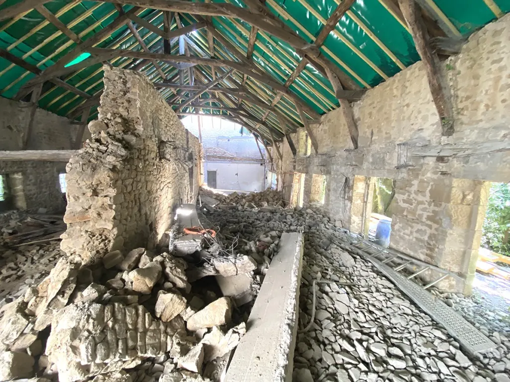 Réhabilitation d'un hangar en habitation à Étel, vue 4