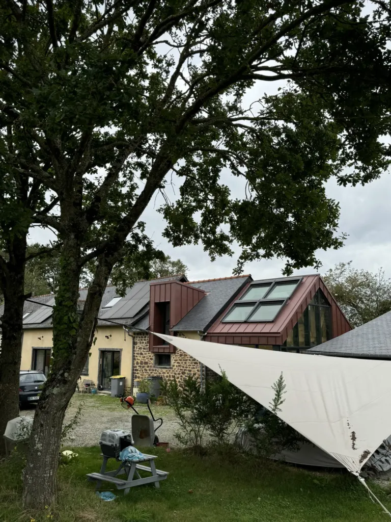 Extension d'une longère à Pacé, vue 5