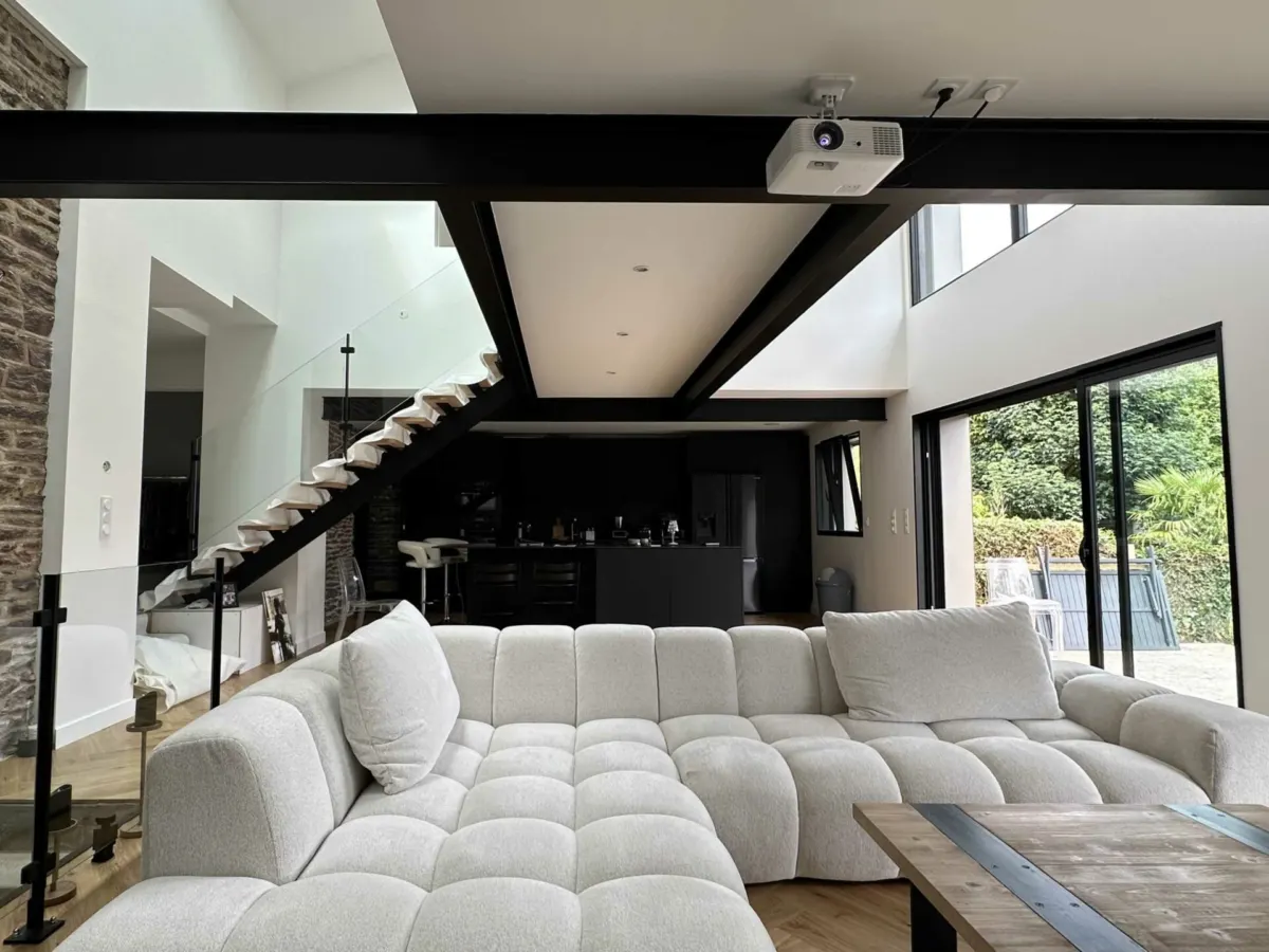 Rénovation et extension d'une maison de ville à Rennes, vue 3